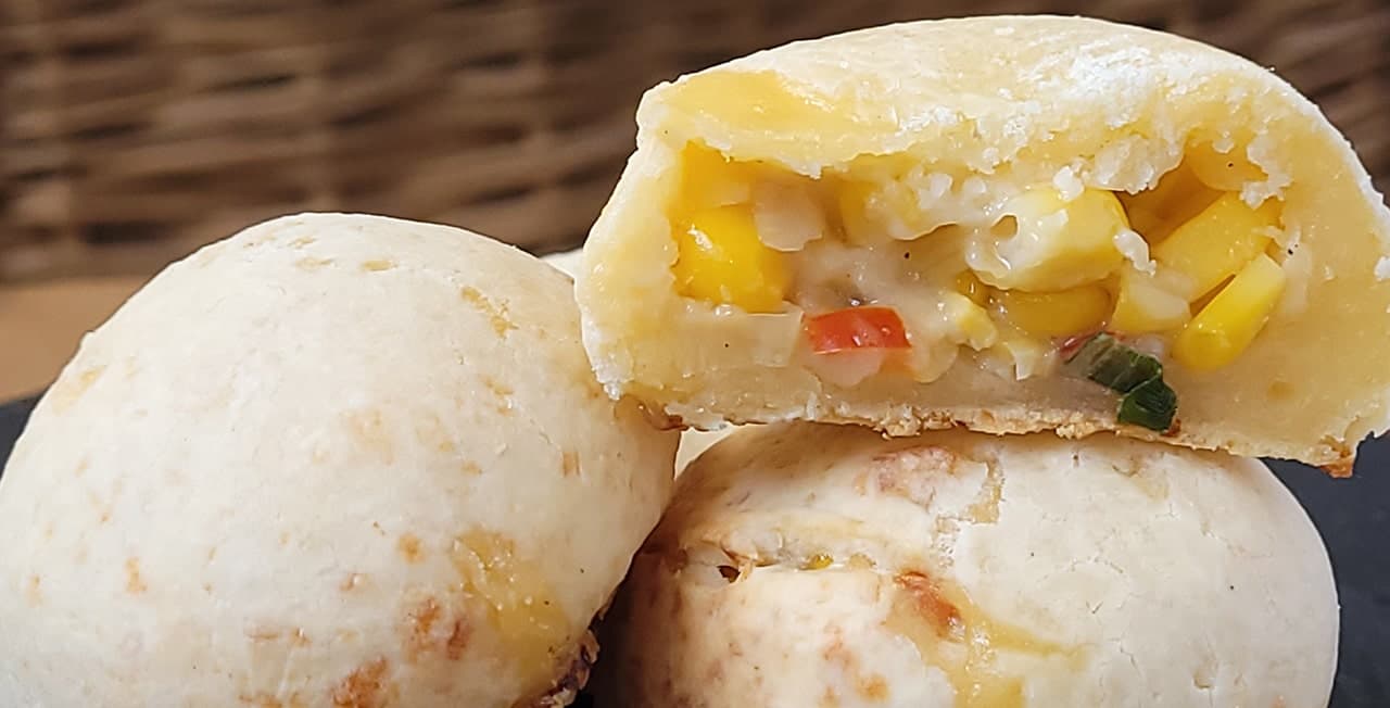 Chipa rellena de Choclo